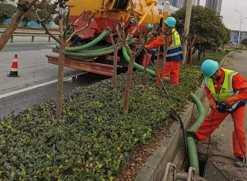 姜堰市政管道清淤